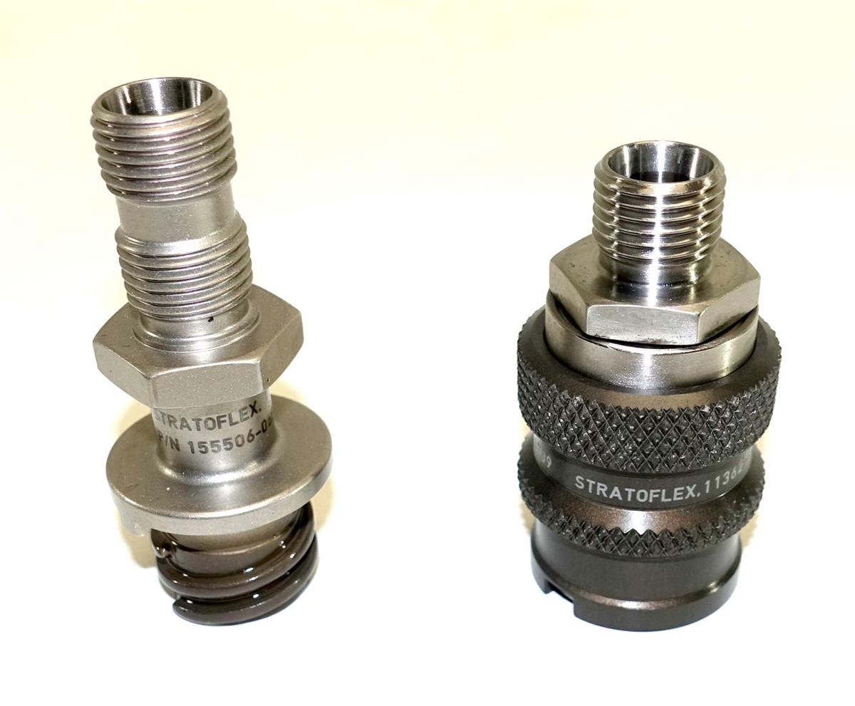 Parker StratoFlex Self Sealing Hydraulic Coupling Assembly